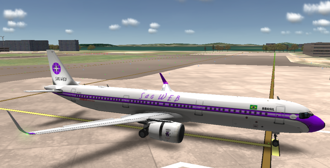 PP-VRG pintura em homenagem a VARIG