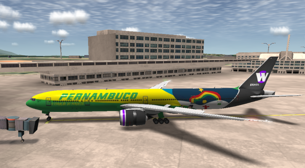 PT-AAA pintura especial Pernambuco